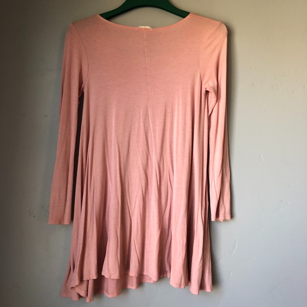 Maternity pink top